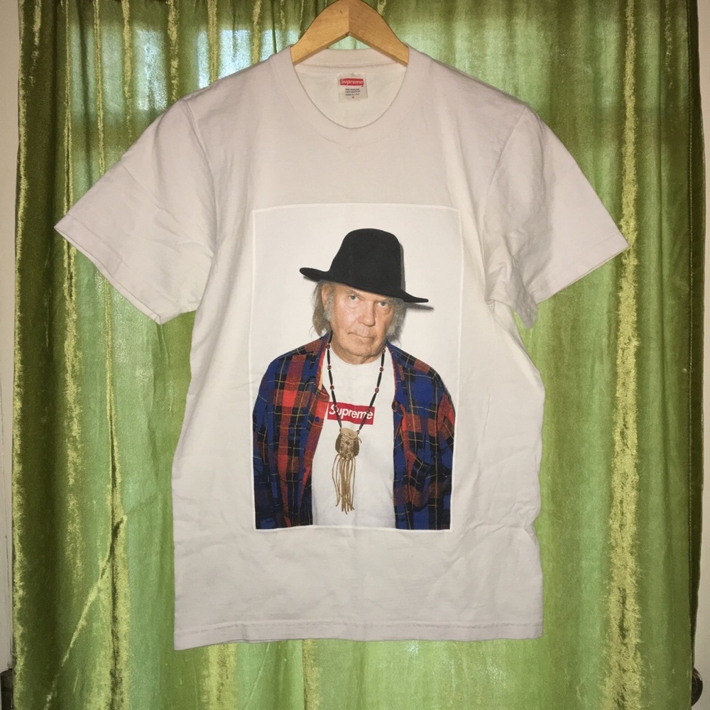 SUPREME X NEIL YOUNG T-SHIRT